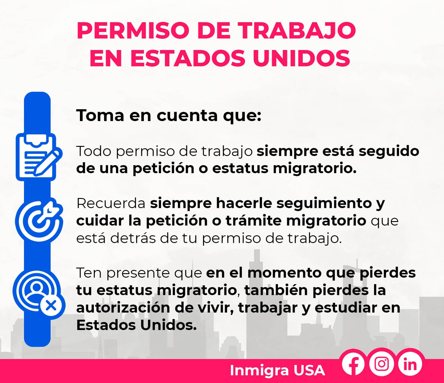 Inmigra USA | Cómo funciona el permiso de trabajo en Estados Unidos.